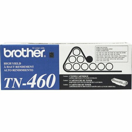 BROTHER INTERNATIONAL Hi Yield Toner 1200 1400series TN460